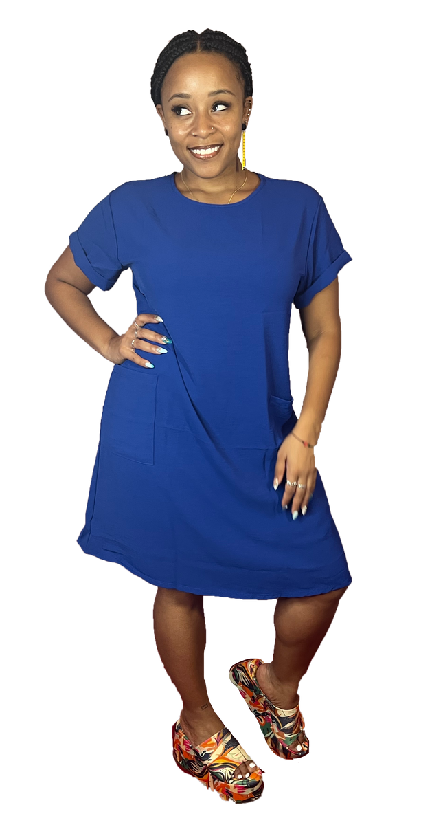 Cool Blue Dress
