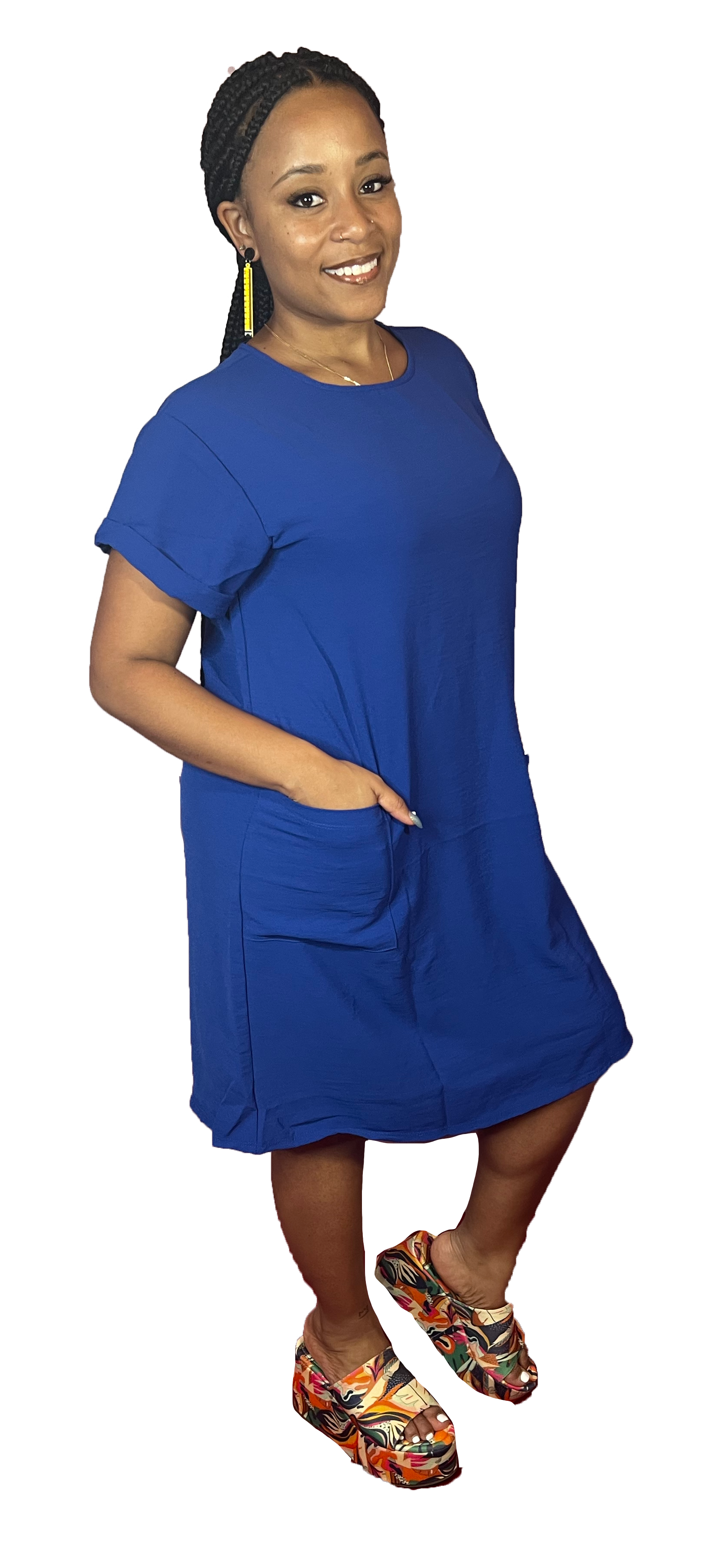 Cool Blue Dress ShopBadApples LLC Cool Blue Dress ShopBadApples LLC