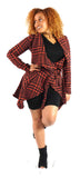 Almost Break Houndstooth Jacket (Petite Fit)