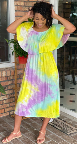 mardi gras maxi dress SHEIN LUNE Women Maxi Dresses Summer Dress Vacation Easter Dress Women Mardi Gras Beach Vacation