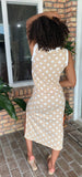 Polka it Out Maxi Dress