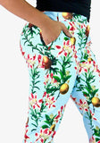 Fruity Flower Trouser Pants