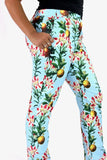 Fruity Flower Trouser Pants